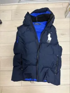 Polo Ralph Lauren ダウンベスト ネイビー S - メルカリ