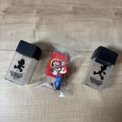 マリオ　ルイージ　調味料ボトル　ケース 調味料ケース　キーホルダー