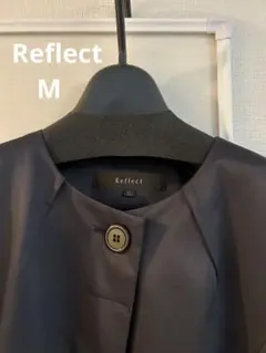 Reflect ネイビー ロングコート M 11号