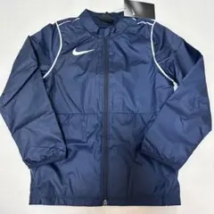 新品　130 NIKE ナイキ　ウィンドブレーカー　ジャケット　ネイビー　撥水のサムネイル