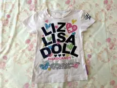 ♡リズリサドール 半袖Tシャツ y2k 平成ギャル 女の子のサムネイル