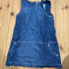 babyGap デニムドット柄ワンピース 100cm