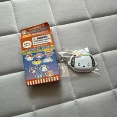 サンリオ シークレット前髪クリップ キャラ盛り夏まつり！ お面 ポチャッコ