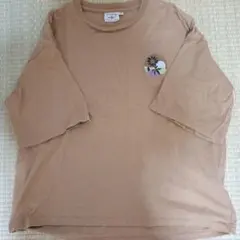 TITICACA 半袖Tシャツ ブラウン Fのサムネイル