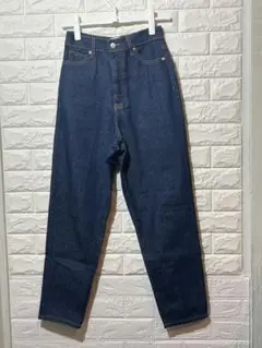 chaco closet ハイウエストストレートデニム S ノンウォッシュ