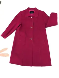 VESTINA 東京スタイル　ウールコート　赤