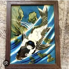 坂中功一郎【太刀魚・魚頭】1993 肉筆油彩画 坂中功一郎【太刀魚・魚頭】1993 肉筆油彩画 - メルカリ