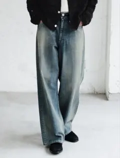SEMI WIDE HERITAGE DENIM PANTSのサムネイル