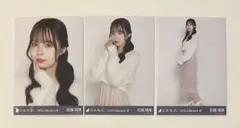 乃木坂46 生写真 佐藤璃果 ファーニット＋キャミワンピ コンプ