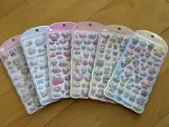 サンリオ コットンパフィーシール 6種セット