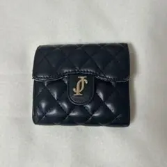 JILL by JILLSTUART キルティング 三つ折り財布 黒のサムネイル
