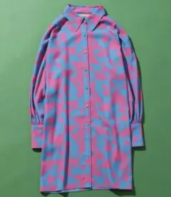 美品　kapitza×JEANASIS サスティナブルロングシャツ ジーナシス