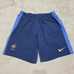 フランス代表　ハーフパンツ　L　NIKE　ナイキ　ブルー　ユニフォーム　ショーツ
