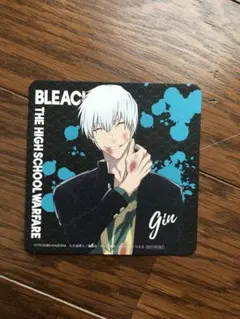 BLEACH 市丸ギン コースター ☆ ブリーチ BLEACH.EX 原画展 イラストコースター 市丸ギン