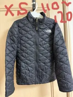 THE NORTH FACE 黒色　薄手のダウンＸＳサイズ