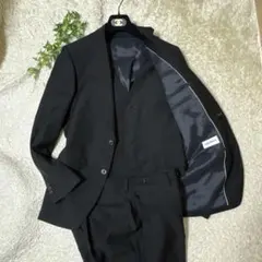 極美品　LES MUES 3ピース　スーツ　ブラックフォーマル　喪服　礼服　A6