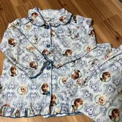 アナと雪の女王 パジャマ 110サイズ　水色