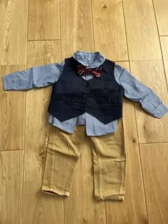 キッズフォーマル　入園式　結婚式　男の子　90cm