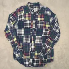 BLUE LABEL チェック柄長袖シャツ Lサイズ