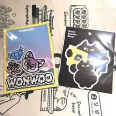 NANA bnb ナナ 民泊 セブチ ウォヌ WONWOO ワッペン　新品未開封