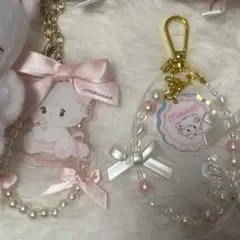 はる様専用　ムース　キーホルダー2種
