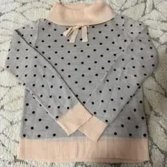 ベージュ ニット