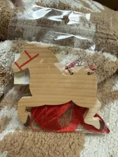 左馬　絵馬ストラップ　競馬