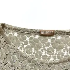 3XL✨Galliano ガリアーノ 花柄総レースドレス ワンピース 32/46