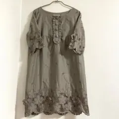 ☆美品☆ フランシュリッペ クロシェットワンピース 【FL5(3L