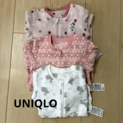 UNIQLOBABYフリースロンパース セット70cm 60cm ユニクロ