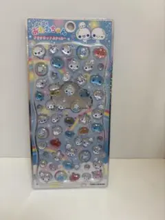 正規品　ぷくぷくあわわちゃん　プチドロップステッカー