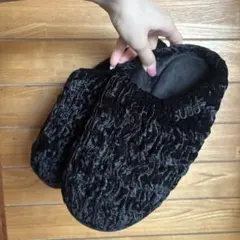 SUBU スリッポン ブラック