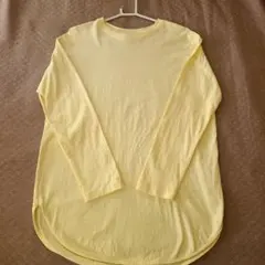 AMERICAN HOLIC ライトイエロー 長袖Tシャツ M