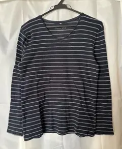 ハニーズ Cinema Club Vネック 長袖Tシャツ LL