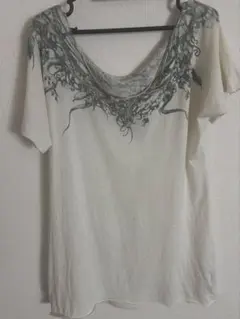 セール】VAQUERA バケラ　ブラプリント　半袖Tシャツ　ワンピース 【レア美品】Vaquera / KNIT（Tシャツ SHIRT T BRA WOMEN バケラ トップス