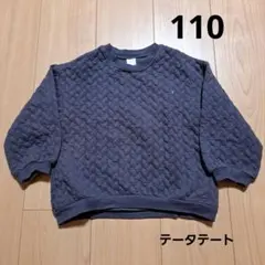 テータテート　長袖トレーナー　110cm