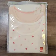 ★新品未使用★ ユニクロ コットンフライスインナーT 100 2枚組