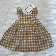 tartine et chocolat ギンガムチェック ワンピース　18mのサムネイル