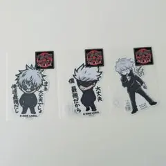 呪術廻戦　ステッカー 五条悟 B-SIDE LABEL コラボ 3種