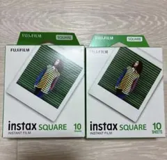 FUJIFILM instax SQUARE フィルム10枚入2パック新品未開封