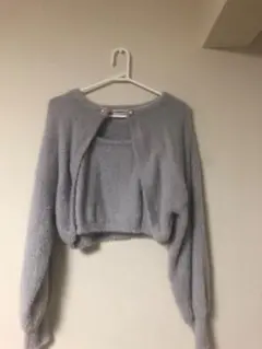 【即購入⭕️美品】ニットアンサンブルトップス