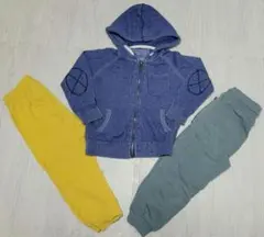 ZARA　パーカー　デニム　next パンツ　H&M　ズボン　セット