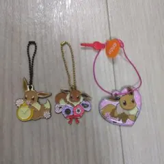 ポケモン　イーブイ　メタルチャーム　ストラップ