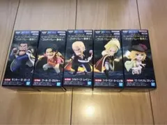 ワンピースワーコレ -ゴッドバレー事件1- 全5種コンプセットのサムネイル