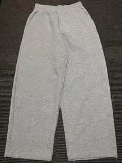 UNIQLO C スウェットワイドパンツ グレー S 丈標準