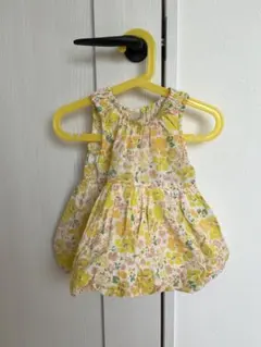 petit main 花柄　ワンピース　70