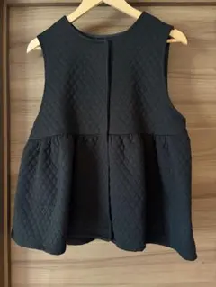 Samansa Mos2 キルティングベスト