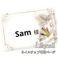 Sam様専用❤︎.*