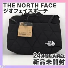 【匿名配送】ノースフェイス ジオフェイスポーチ ブラック バッグ かばん
