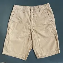 UNIQLO ユニクロ メンズ ショートパンツ ベージュ XS